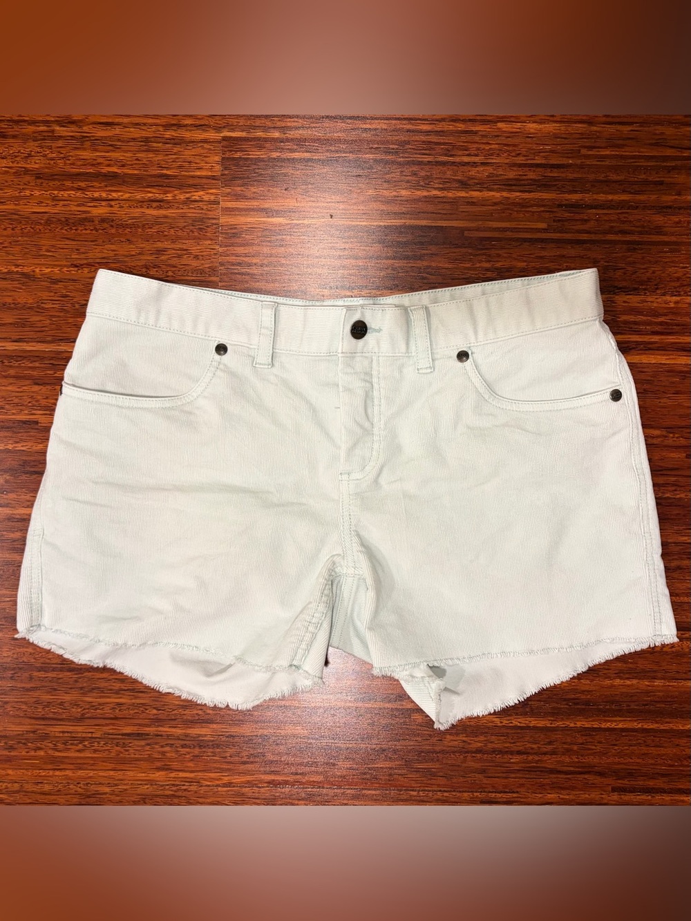 Carve Designs Oahu Corduroy Shorts Light Blue Size 6
